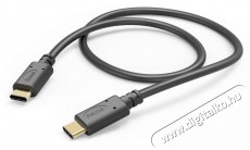 Hama E3 Adatkábel USB 2.0 TYPE-C/TYPE-C (480MBPS) 1,0M, Fekete (201589) Tv kiegészítők - Kábel / csatlakozó - USB kábel - 399196