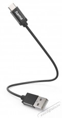 Hama E3 ADATKÁBEL USB TYPE-C, 0,2M, FEKETE Tv kiegészítők - Kábel / csatlakozó - USB kábel - 399201
