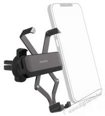 Hama E3 Univerz&aacute;lis aut&oacute;s mobiltart&oacute; gravity alu - fekete Mobil / Kommunik&aacute;ci&oacute; / Smart - Mobiltelefon kieg&eacute;sz&iacute;tő / tok - Tart&oacute; / r&ouml;gz&iacute;tő / &aacute;llv&aacute;ny - 399208