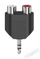 Hama 205187 3,5mm Jack Dugó – 2RCA Alj Sztereó Adapter Fotó-Videó kiegészítők - Kábel - Audio-video kábel - 401517