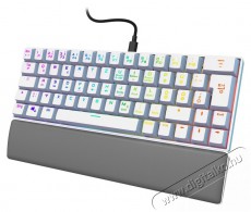 Hama GAMING URAGE EXODUS 760TKL MECH.MINI BILL.,RGB, RED SWITCH, FEHÉR Iroda és számítástechnika - Billentyűzet / billentyűzet szett - Vezetékes - 493300