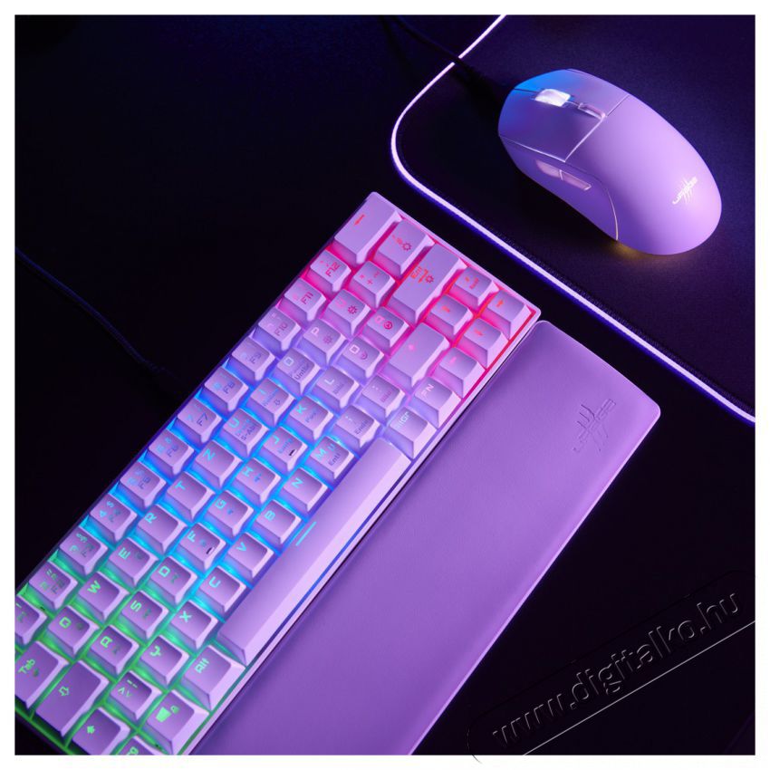Hama GAMING URAGE EXODUS 760TKL MECH.MINI BILL.,RGB, RED SWITCH, FEH&Eacute;R (13217829) Iroda &eacute;s sz&aacute;m&iacute;t&aacute;stechnika - Billentyűzet / billentyűzet szett - Vezet&eacute;kes - 495322