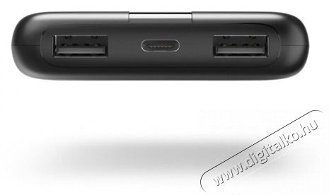 Hama 00201709 10000mAh fekete powerbank Mobil / Kommunik&aacute;ci&oacute; / Smart - Powerbank / K&uuml;lső akkumul&aacute;tor &eacute;s t&ouml;ltő - 499881
