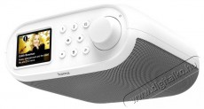 Hama DIR400, feh&eacute;r Audio-Video / Hifi / Multim&eacute;dia - R&aacute;di&oacute; / &oacute;r&aacute;s r&aacute;di&oacute; - Asztali r&aacute;di&oacute; - 524851