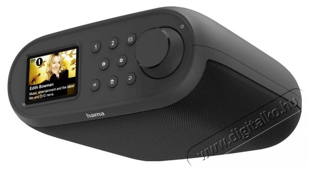 Hama DIR400, fekete Audio-Video / Hifi / Multim&eacute;dia - R&aacute;di&oacute; / &oacute;r&aacute;s r&aacute;di&oacute; - Internet webr&aacute;di&oacute; - 524853