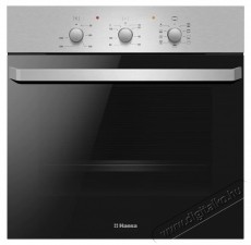 Hansa BOEI681621 be&eacute;p&iacute;thető s&uuml;tő, 62 l, 8 funkci&oacute;s, Grill, D energiaoszt&aacute;ly, Rozsdamentes ac&eacute;l Konyhai term&eacute;kek - S&uuml;tő-főzőlap, tűzhely (be&eacute;p&iacute;thető) - S&uuml;tő (be&eacute;p&iacute;thető) - 537855