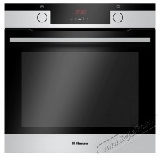 Hansa BOEIS694097 be&eacute;p&iacute;thető s&uuml;tő, 77 l, 11 funkci&oacute;s, Grill, Időz&iacute;tő, D energiaoszt&aacute;ly, Rozsdamentes ac&eacute;l Konyhai term&eacute;kek - S&uuml;tő-főzőlap, tűzhely (be&eacute;p&iacute;thető) - S&uuml;tő (be&eacute;p&iacute;thető) - 537857