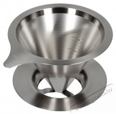 Hario Dripper V60-02, f&eacute;m Konyhai term&eacute;kek - K&aacute;v&eacute;főző / k&aacute;v&eacute;&ouml;rlő / kieg&eacute;sz&iacute;tő - Filteres k&aacute;v&eacute;főző - 524867