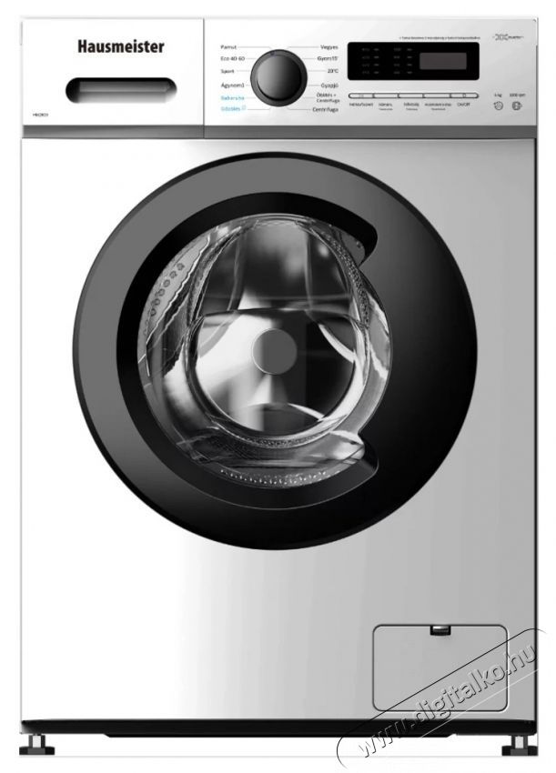 Hausmeister HM 2603 keskeny el&ouml;lt&ouml;ltős mos&oacute;g&eacute;p, 6 kg, 1000 centrifuga, INVERTER H&aacute;ztart&aacute;s / Otthon / K&uuml;lt&eacute;r - Mos&oacute;g&eacute;p / sz&aacute;r&iacute;t&oacute;g&eacute;p - El&ouml;lt&ouml;ltős keskeny (45cm-ig) mos&oacute;g&eacute;p - 540563