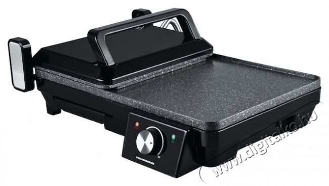Heinner Elektromos grill Heinner HEG-F20002P, 2000 W, nyit&aacute;s 105  &eacute;s 180 , tapad&aacute;sg&aacute;tl&oacute; m&aacute;rv&aacute;ny bevonat, fekete Konyhai term&eacute;kek - Konyhai kisg&eacute;p (s&uuml;t&eacute;s / főz&eacute;s / hűt&eacute;s / &eacute;telk&eacute;sz&iacute;t&eacute;s) - Kontakt grill s&uuml;tő / s&uuml;tőlap - 533469