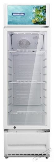 Heinner HSC-M213WHB hűtővitrin, 213 l, B energiaoszt&aacute;ly, LED vil&aacute;g&iacute;t&aacute;s, 3 polc, &aacute;ll&iacute;that&oacute; termoszt&aacute;t, feh&eacute;r Konyhai term&eacute;kek - Hűtő, fagyaszt&oacute; (szabadon&aacute;ll&oacute;) - Fagyaszt&oacute; n&eacute;lk&uuml;li hűtő - 533468