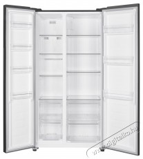Heinner HSBS-H442NFGWHE++ Side by side hűtő, 442 l, M:177cm, Total NoFrost, Display, E energiaoszt&aacute;ly, Feh&eacute;r Konyhai term&eacute;kek - Hűtő, fagyaszt&oacute; (be&eacute;p&iacute;thető) - Amerikai t&iacute;pus&uacute; Side By Side hűtő - 535266