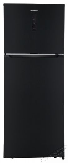 Heinner HF-HM415NFDXE++ k&eacute;tajt&oacute;s hűtőszekr&eacute;ny, 415l, Full No Frost, Dual Inverter kompresszor, Kijelző, Gyerekz&aacute;r, E energiaoszt&aacute;ly, H: 178cm, Rozsdamentes ac&eacute;l Konyhai term&eacute;kek - Hűtő, fagyaszt&oacute; (szabadon&aacute;ll&oacute;) - Fel&uuml;lfagyaszt&oacute;s kombin&aacute;lt hűtő - 535259