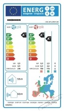 Heinner BlackPearl 12000 BTU Wi-Fi kl&iacute;ma, A+++/A++ oszt&aacute;ly, Super Ioniz&aacute;ci&oacute;s funkci&oacute;, Breeze away, Active clean, t&uuml;k&ouml;rfekete panel, HAC-BP12WIFI-BK H&aacute;ztart&aacute;s / Otthon / K&uuml;lt&eacute;r - Ventil&aacute;tor / L&eacute;gkondicion&aacute;l&oacute; - Split kl&iacute;ma - 536784