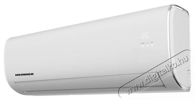 Heinner Crystal HAC-CR24KIT Kl&iacute;ma, 24000 BTU, Szerelők&eacute;szlet mell&eacute;kelve, Energiaoszt&aacute;ly Hűt&eacute;s A++/ Fűt&eacute;s A+, Follow Me, Turb&oacute;, &Ouml;ntiszt&iacute;t&oacute;, Feh&eacute;r H&aacute;ztart&aacute;s / Otthon / K&uuml;lt&eacute;r - Ventil&aacute;tor / L&eacute;gkondicion&aacute;l&oacute; - Split kl&iacute;ma - 536772