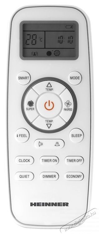 Heinner 18000 BTU kl&iacute;ma, A++ oszt&aacute;ly&uacute;, 3 m-es szerelők&eacute;szlet, iFeel funkci&oacute;, HAC-HS18KIT++, feh&eacute;r H&aacute;ztart&aacute;s / Otthon / K&uuml;lt&eacute;r - Ventil&aacute;tor / L&eacute;gkondicion&aacute;l&oacute; - Split kl&iacute;ma - 536779