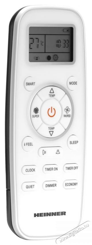 Heinner 24000 BTU kl&iacute;maberendez&eacute;sek, A ++ oszt&aacute;ly, iFeel funkci&oacute;, csendes funkci&oacute;, időz&iacute;tő, automatikus &uacute;jraind&iacute;t&aacute;s, HAC-HS24WH ++, feh&eacute;r H&aacute;ztart&aacute;s / Otthon / K&uuml;lt&eacute;r - Ventil&aacute;tor / L&eacute;gkondicion&aacute;l&oacute; - Split kl&iacute;ma - 536777