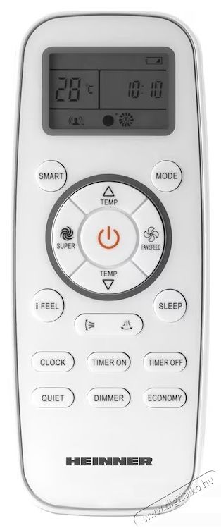 Heinner 24000 BTU WI-FI kl&iacute;ma, A++ oszt&aacute;ly, 3 m&eacute;teres szerelők&eacute;szlet, iFeel funkci&oacute;, HAC-HS24KITWIFI++, feh&eacute;r H&aacute;ztart&aacute;s / Otthon / K&uuml;lt&eacute;r - Ventil&aacute;tor / L&eacute;gkondicion&aacute;l&oacute; - Split kl&iacute;ma - 536775