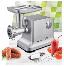 Heinner MG-2100SS dar&aacute;l&oacute;, 2100 W, Paradicsomtartoz&eacute;k, Kolb&aacute;sztartoz&eacute;k, Rozsdamentes k&eacute;s &eacute;s szita, Ez&uuml;st Konyhai term&eacute;kek - Konyhai kisg&eacute;p (elők&eacute;sz&iacute;t&eacute;s / feldolgoz&aacute;s) - H&uacute;sdar&aacute;l&oacute; - 533473