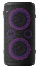 Hisense Party Rocker One fekete Bluetooth hangsz&oacute;r&oacute; + mikrofon Audio-Video / Hifi / Multim&eacute;dia - Hangfal - Hangfalszett - H&aacute;l&oacute;zatr&oacute;l műk&ouml;dő vezet&eacute;k n&eacute;lk&uuml;li hangsug&aacute;rz&oacute; - 478840