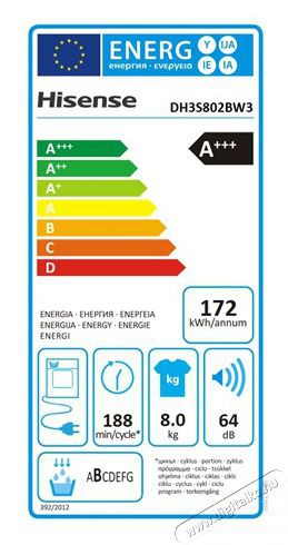 Hisense DH3S802BW3 SZ&Aacute;R&Iacute;T&Oacute;G&Eacute;P HŐSZIVATTY&Uacute;S H&aacute;ztart&aacute;s / Otthon / K&uuml;lt&eacute;r - Mos&oacute;g&eacute;p / sz&aacute;r&iacute;t&oacute;g&eacute;p - Sz&aacute;r&iacute;t&oacute;g&eacute;p - 501679