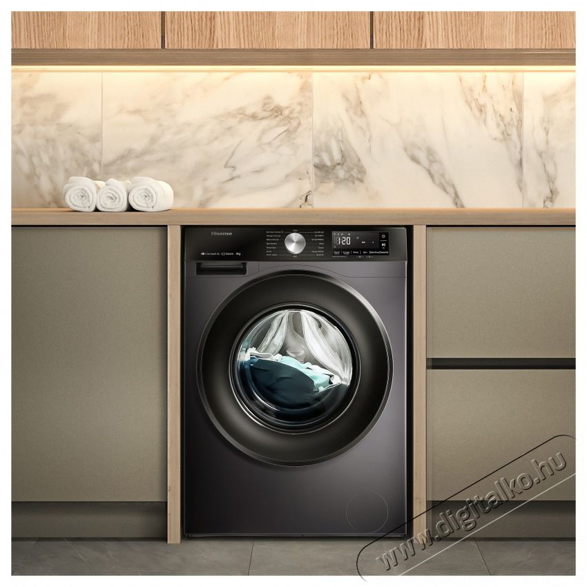 Hisense WF3S8043BB3 MOS&Oacute;G&Eacute;P EL&Ouml;LT&Ouml;LTŐS H&aacute;ztart&aacute;s / Otthon / K&uuml;lt&eacute;r - Mos&oacute;g&eacute;p / sz&aacute;r&iacute;t&oacute;g&eacute;p - El&ouml;lt&ouml;ltős norm&aacute;l (60cm-ig) mos&oacute;g&eacute;p - 501675