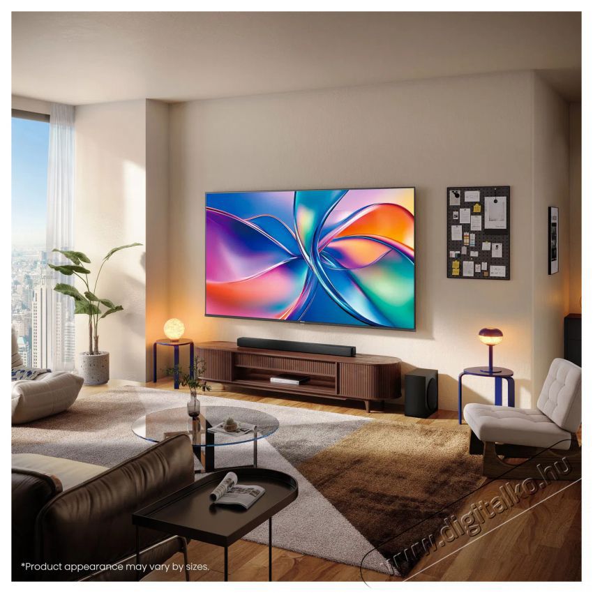 Hisense 65E7Q Telev&iacute;zi&oacute;k - LED telev&iacute;zi&oacute; - UHD 4K felbont&aacute;s&uacute; - 505860