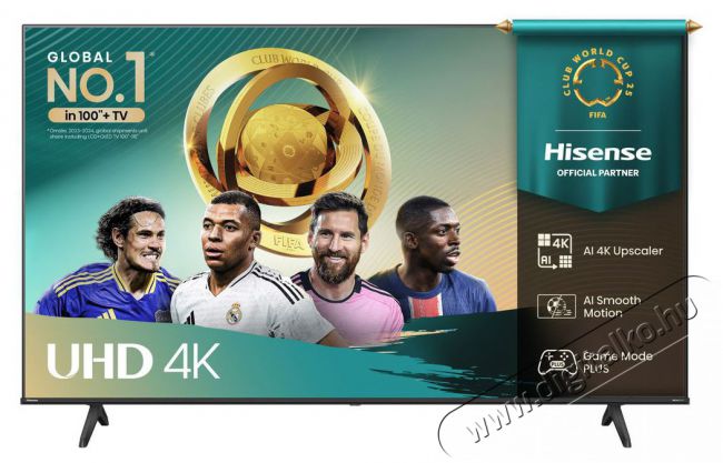 Hisense 50A6Q Telev&iacute;zi&oacute;k - LED telev&iacute;zi&oacute; - UHD 4K felbont&aacute;s&uacute; - 511970