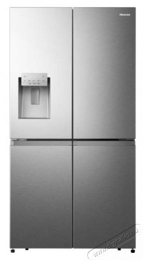 Hisense RQ760N4SASE sz&uuml;rke, n&eacute;gyajt&oacute;s, Hűtő:352L, Fagyaszt&oacute;:232L, Total No frost hűtőszekr&eacute;ny Konyhai term&eacute;kek - Hűtő, fagyaszt&oacute; (szabadon&aacute;ll&oacute;) - Amerikai t&iacute;pus&uacute; Side By Side hűtő - 514002