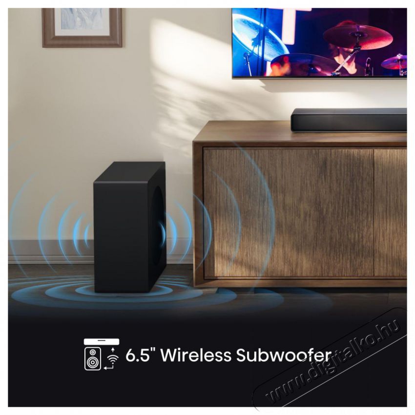 Hisense AX3120Q hangprojektor Audio-Video / Hifi / Multim&eacute;dia - Hangprojektor / soundbar - M&eacute;lyl&aacute;d&aacute;val - 530514