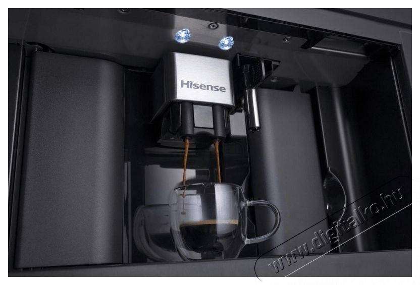 Hisense CM4340DBG K&aacute;v&eacute;főző Konyhai term&eacute;kek - K&aacute;v&eacute;főző / k&aacute;v&eacute;&ouml;rlő / kieg&eacute;sz&iacute;tő - Be&eacute;p&iacute;thető k&aacute;v&eacute;főző - 534035