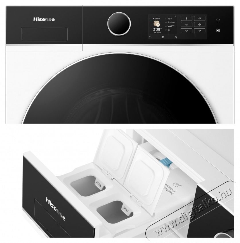 Hisense Hisense WF5i1045BWQ Mos&oacute;g&eacute;p H&aacute;ztart&aacute;s / Otthon / K&uuml;lt&eacute;r - Mos&oacute;g&eacute;p / sz&aacute;r&iacute;t&oacute;g&eacute;p - El&ouml;lt&ouml;ltős norm&aacute;l (60cm-ig) mos&oacute;g&eacute;p - 532901