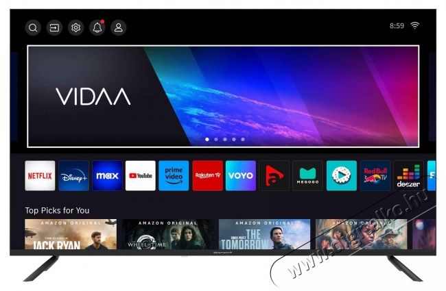 Horizon Diamant 43HL5530U/C LED Telev&iacute;zi&oacute;, 109 cm, Smart, 4K Ultra HD, F energiaoszt&aacute;ly Telev&iacute;zi&oacute;k - LED telev&iacute;zi&oacute; - UHD 4K felbont&aacute;s&uacute; - 535315