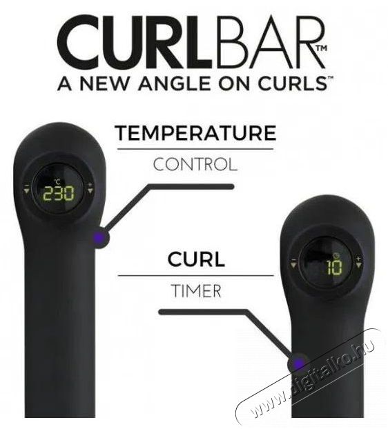 Hot Tools CURL BAR 25 mm Black gold Sz&eacute;ps&eacute;g&aacute;pol&aacute;s / Eg&eacute;szs&eacute;g - Haj&aacute;pol&aacute;s - Hajs&uuml;tővas / g&ouml;nd&ouml;r&iacute;tő - 510500