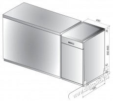 Hotpoint HSFO 3T223 WC X Mosogat&oacute;g&eacute;p, 45 cm, Rozsdamnetes ac&eacute;l Konyhai term&eacute;kek - Mosogat&oacute;g&eacute;p - Keskeny (45cm-ig) szabadon&aacute;ll&oacute; mosogat&oacute;g&eacute;p - 535330