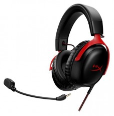 HP HyperX Cloud III fekete-piros gamer headset Audio-Video / Hifi / Multim&eacute;dia - F&uuml;l &eacute;s Fejhallgat&oacute;k - Fejhallgat&oacute; mikrofonnal / headset - 496865