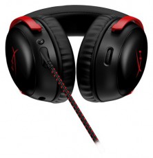 HP HyperX Cloud III fekete-piros gamer headset Audio-Video / Hifi / Multim&eacute;dia - F&uuml;l &eacute;s Fejhallgat&oacute;k - Fejhallgat&oacute; mikrofonnal / headset - 496865