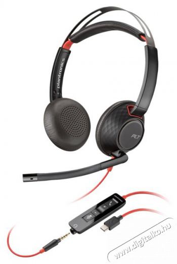 HP Poly BW 5220 USB-C HS+3.5mmP+USB-C/A Audio-Video / Hifi / Multim&eacute;dia - F&uuml;l &eacute;s Fejhallgat&oacute;k - Fejhallgat&oacute; - 509956