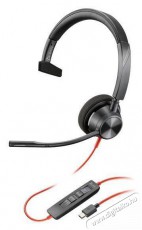 HP Poly Blackwire 3310 mono Microsoft Teams Certified USB-C, USB-C/A adapter Audio-Video / Hifi / Multim&eacute;dia - F&uuml;l &eacute;s Fejhallgat&oacute;k - F&uuml;lhallgat&oacute; mikrofonnal / headset - 518758