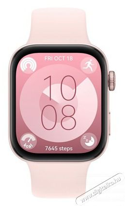 Huawei Watch Fit 3 Active Pink Okos&oacute;ra Mobil / Kommunik&aacute;ci&oacute; / Smart - Okos eszk&ouml;z - Okos kark&ouml;tő - 500826