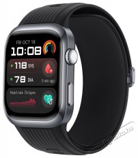 Huawei Watch D2 okosóra, fekete alumíniumötvözet tok, fekete fluoroelasztomer szíj Mobil / Kommunikáció / Smart - Okos eszköz - Okosóra - 503869