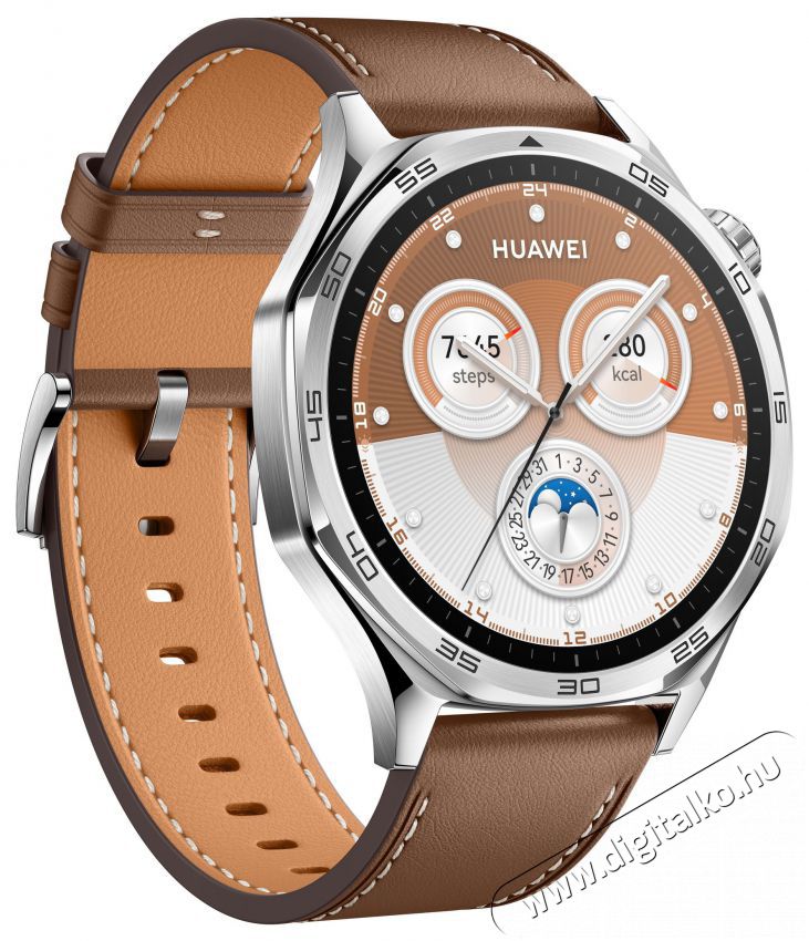 Huawei Watch GT 5 46 mm Brown Mobil / Kommunik&aacute;ci&oacute; / Smart - Okos eszk&ouml;z - Okos&oacute;ra - 522055