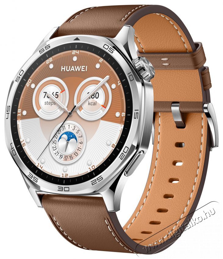 Huawei Watch GT 5 46 mm Brown Mobil / Kommunik&aacute;ci&oacute; / Smart - Okos eszk&ouml;z - Okos&oacute;ra - 522055