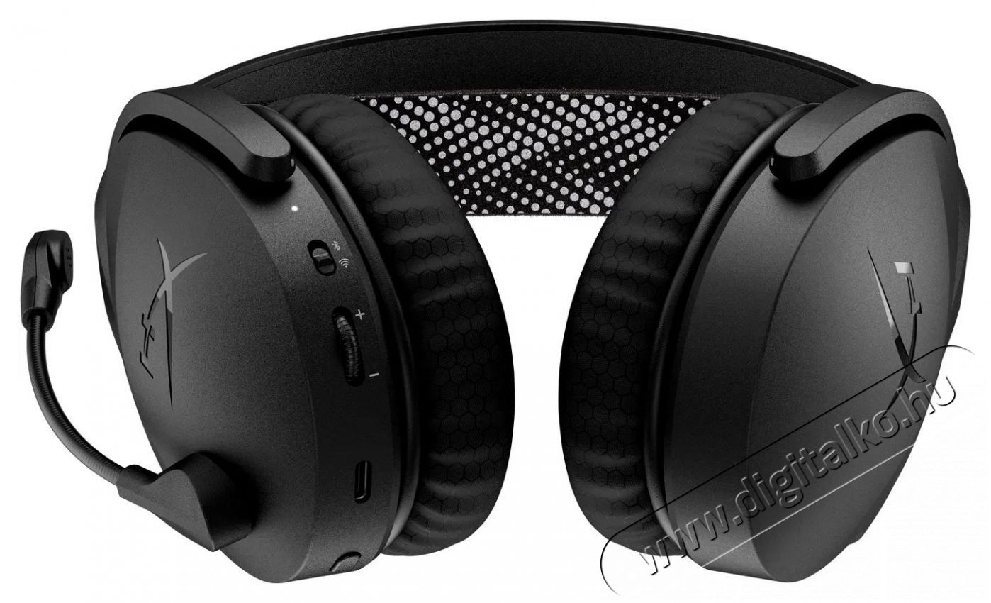 HyperX Cloud Jet Dual Wireless Gaming Headset Black Audio-Video / Hifi / Multim&eacute;dia - F&uuml;l &eacute;s Fejhallgat&oacute;k - Fejhallgat&oacute; mikrofonnal / headset - 509967