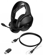 HyperX Cloud Jet Dual Wireless Gaming Headset Black Audio-Video / Hifi / Multim&eacute;dia - F&uuml;l &eacute;s Fejhallgat&oacute;k - Fejhallgat&oacute; mikrofonnal / headset - 509967