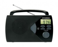 Hyundai PR200B hordozható táskarádió - fekete Audio-Video / Hifi / Multimédia - Rádió / órás rádió - Hordozható, zseb-, táska rádió - 291786