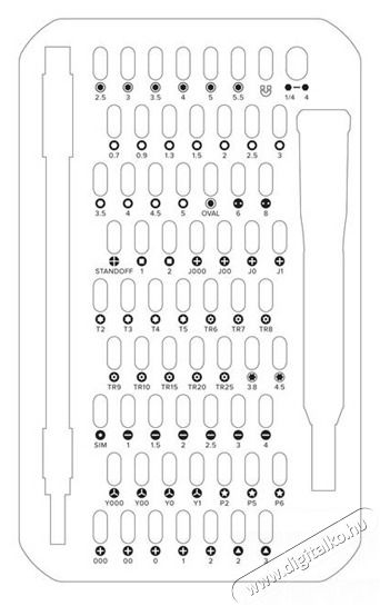 IFIXIT Mako Precision 64 bitfejes csavarh&uacute;z&oacute; szett H&aacute;ztart&aacute;s / Otthon / K&uuml;lt&eacute;r - Szersz&aacute;m - Csavarh&uacute;z&oacute; / kulcs / f&uacute;r&oacute; / szersz&aacute;m k&eacute;szlet - 405210