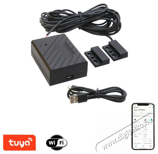 IMMAX NEO LITE Smart Gar&aacute;zskapu &eacute;s automata kapu vez&eacute;rlő, WiFi H&aacute;ztart&aacute;s / Otthon / K&uuml;lt&eacute;r - Okos otthon - Kieg&eacute;sz&iacute;tő - 522123