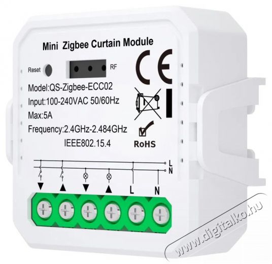 IMMAX NEO Smart redőny&ouml;k vez&eacute;rl&eacute;s&eacute;hez, Zigbee 3.0 H&aacute;ztart&aacute;s / Otthon / K&uuml;lt&eacute;r - Okos otthon - Kieg&eacute;sz&iacute;tő - 522142
