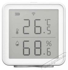 iQtech SmartLife TH01 Wi-Fi hőm&eacute;rs&eacute;klet- &eacute;s p&aacute;ratartalom-&eacute;rz&eacute;kelő kijelzővel H&aacute;ztart&aacute;s / Otthon / K&uuml;lt&eacute;r - Lak&aacute;sfelszerel&eacute;s - Hőm&eacute;rő / barom&eacute;ter - 519527